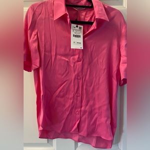 Barbie pink Zara top